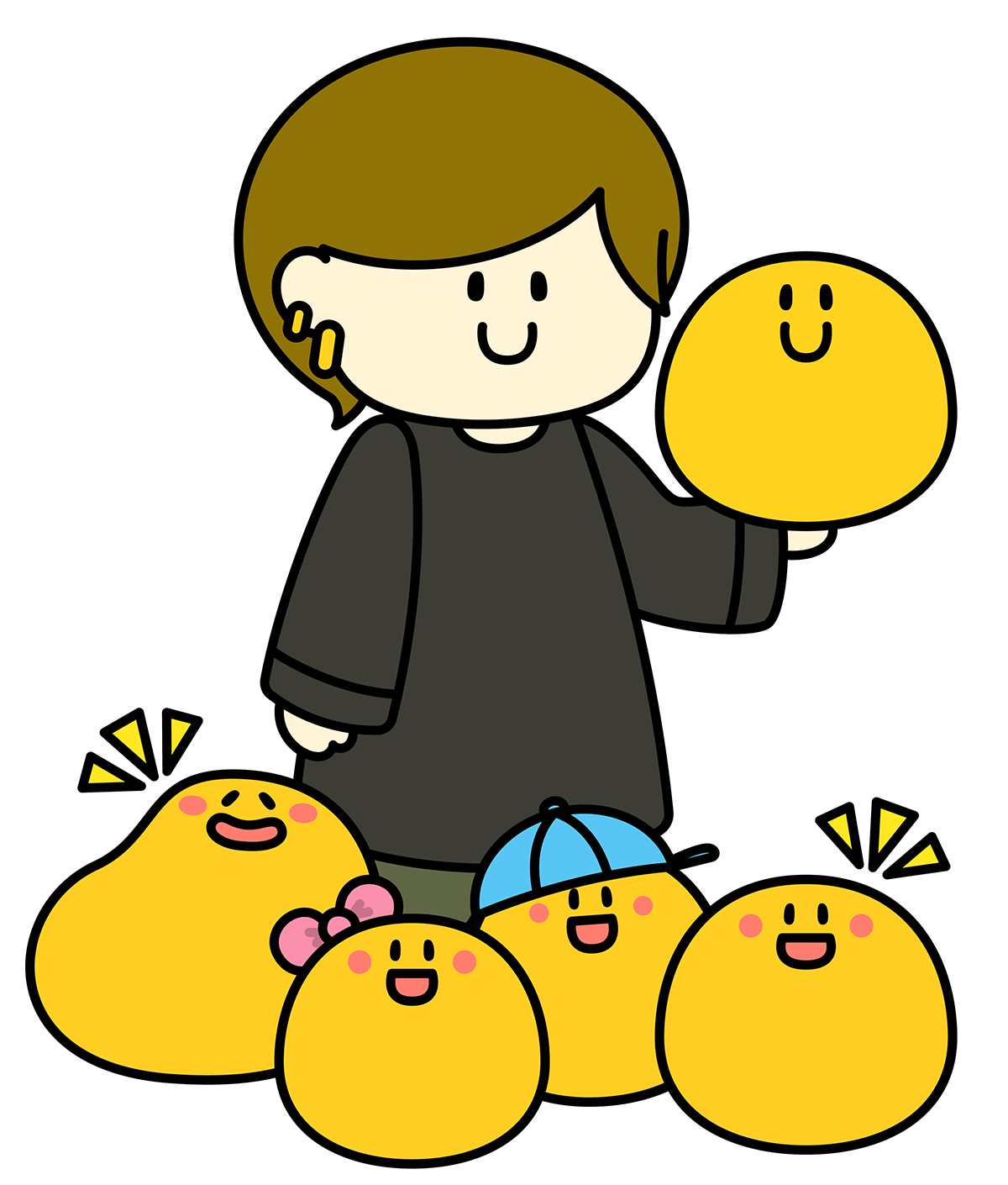 私のキャラクターたち